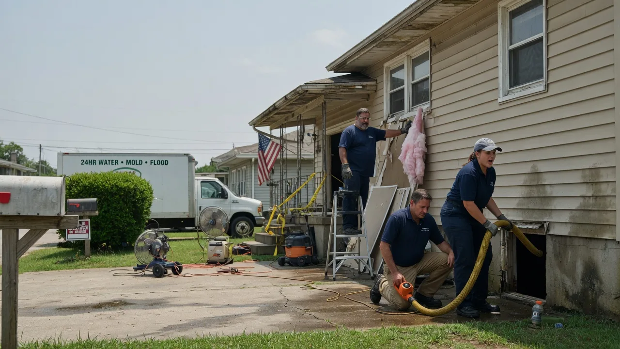 Water Damage Repair in Oak Grove, KY near me